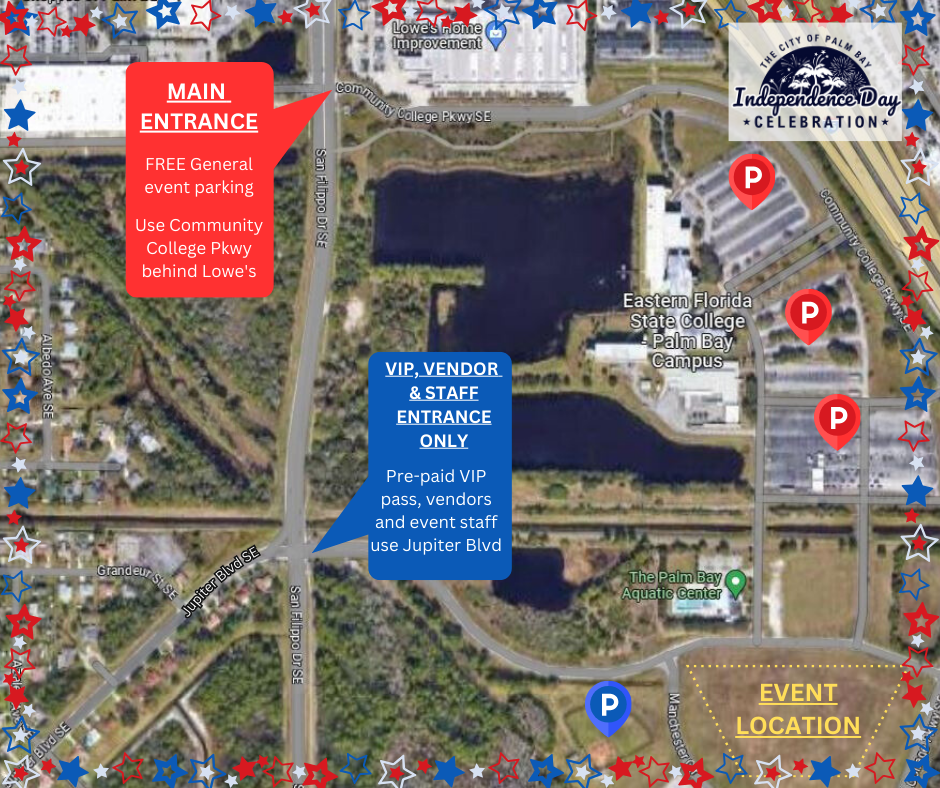 Independence Day Event Parking