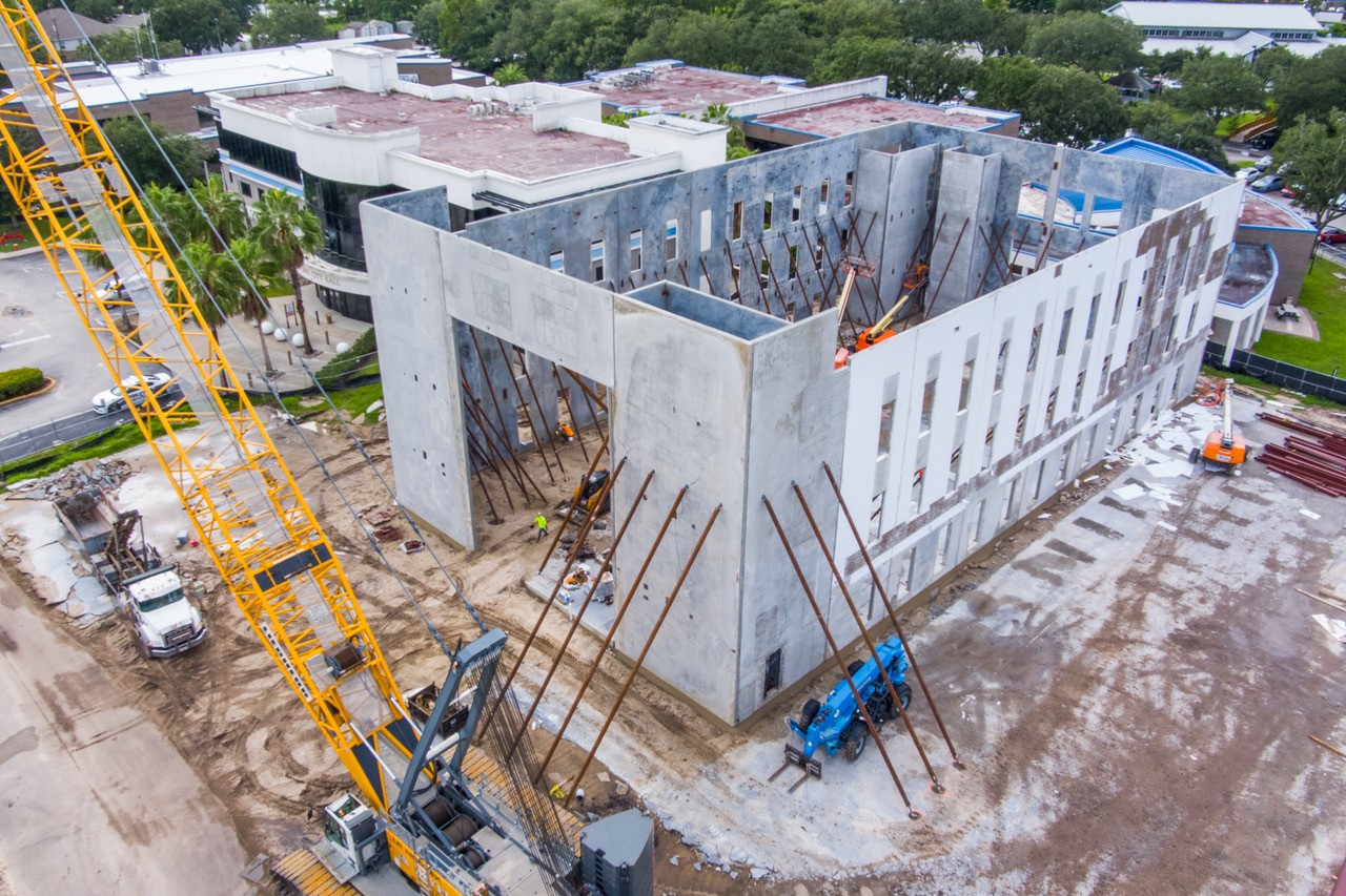 Building E Wall Standup